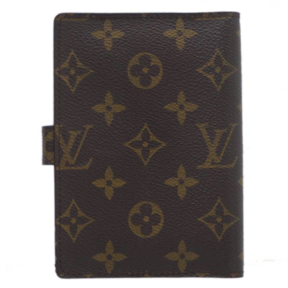 Louis Vuitton Monogram Canvas Snap-Closure Card Holder in Brown and Gold - Picture 3 of 10